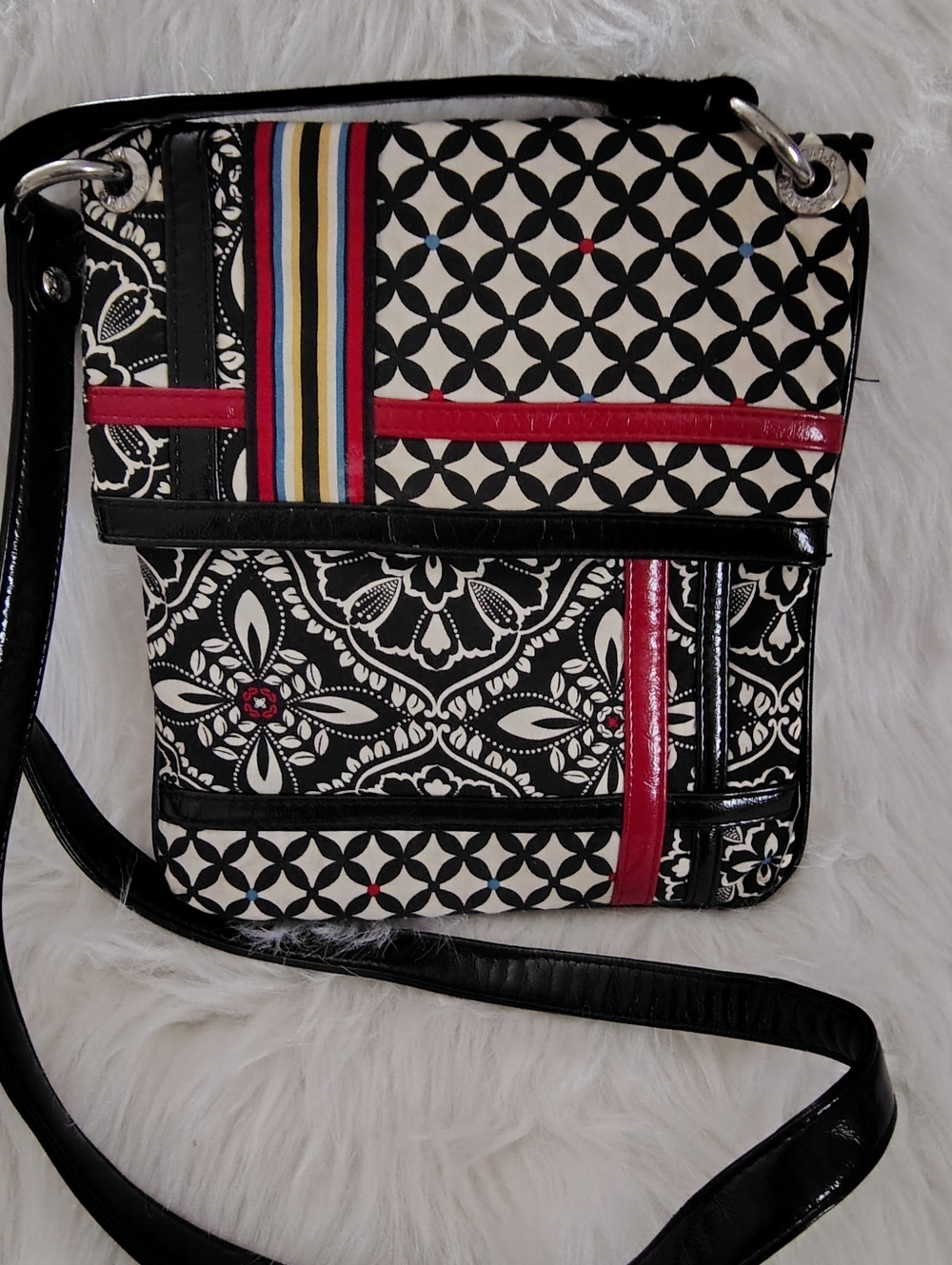 Vera Bradley Barcelona Flipster Shoulder Bag